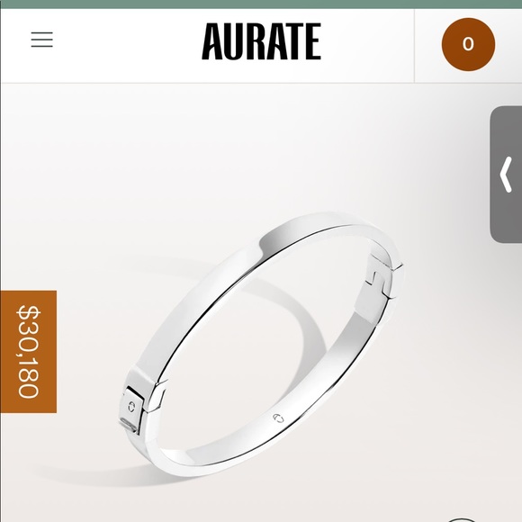 Aurate Classic Gold Hinge Bracelet - Picture 2 of 6